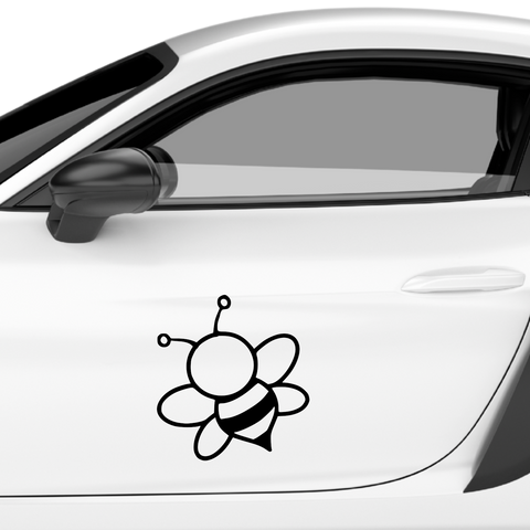 Biene Aufkleber 27 - Beispielansicht