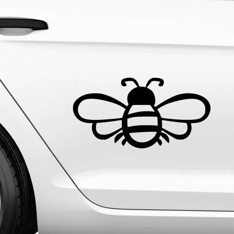 Biene Aufkleber 28 - Beispielansicht