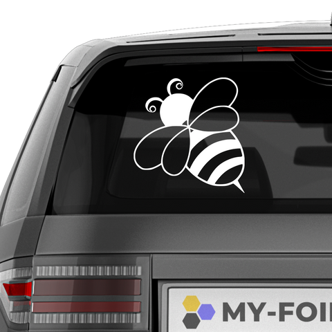 Biene Aufkleber 30 - Beispielansicht