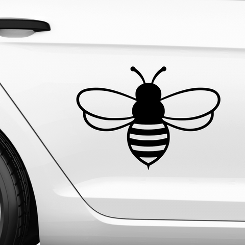 Biene Aufkleber 4 - Beispielansicht