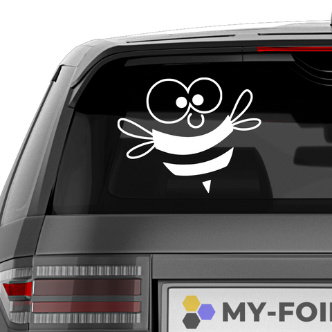 Biene Aufkleber 5 - Beispielansicht