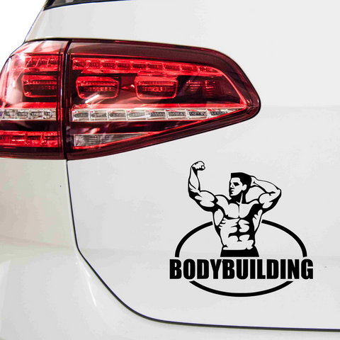 Bodybuilding  Aufkleber - Beispielansicht