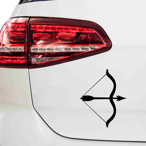 Bogen mit Pfeil 5 Aufkleber - Beispielansicht
