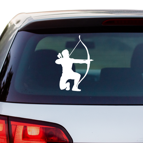 Bogenschütze 2 Aufkleber - Beispielansicht