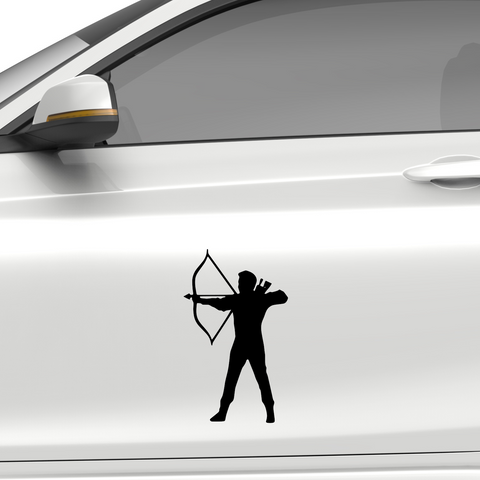 Bogenschütze 3 Aufkleber - Beispielansicht