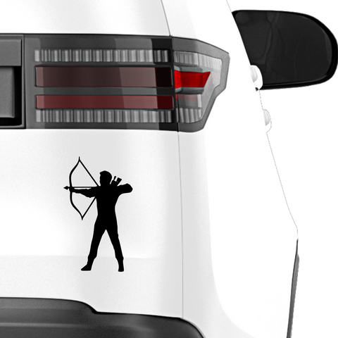 Bogenschütze 3 Aufkleber - Beispielansicht