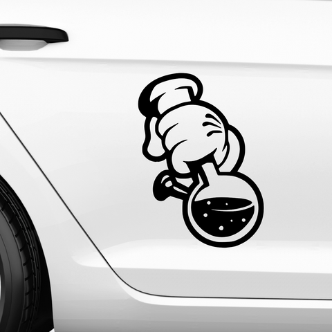 Bong Aufkleber - Beispielansicht