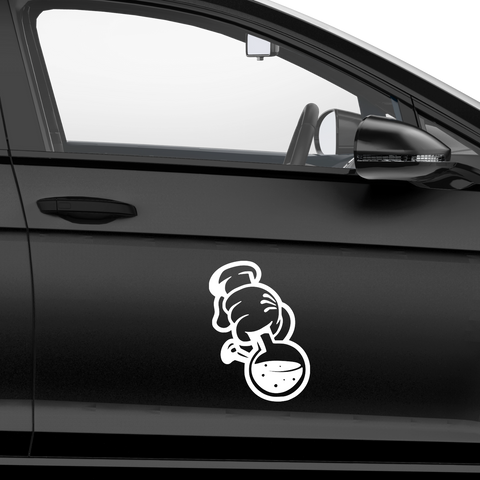 Bong Aufkleber - Beispielansicht