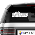 Boosted Aufkleber - Beispielansicht
