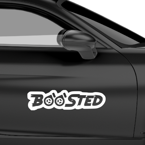 Boosted Turbo Aufkleber - Beispielansicht