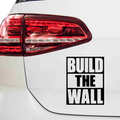Build the Wall Aufkleber - Beispielansicht