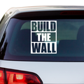 Build the Wall Aufkleber - Beispielansicht