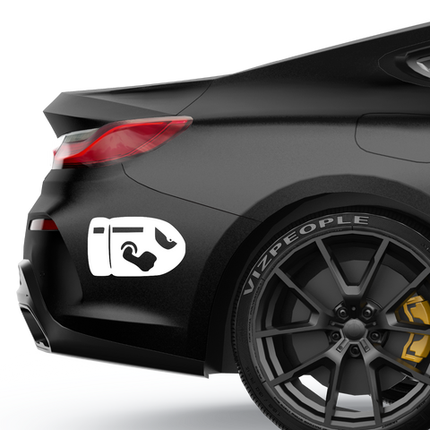 Bullet Bill Aufkleber - Beispielansicht