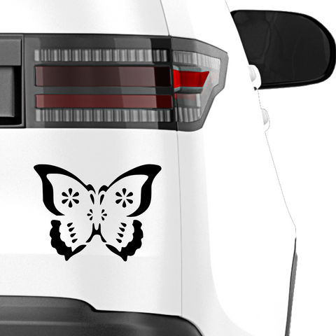 Butterfly Face Sticker - Beispielansicht