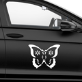 Butterfly Face Sticker - Beispielansicht
