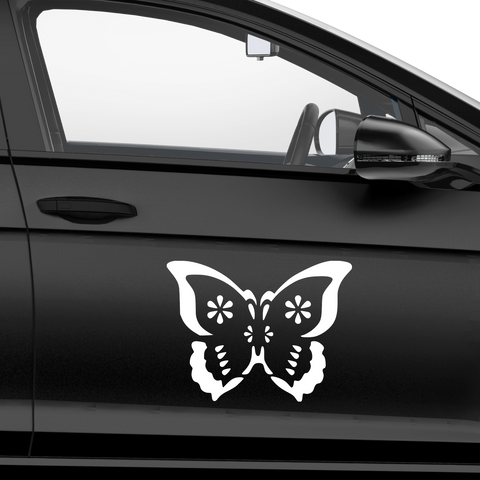 Butterfly Face Sticker - Beispielansicht