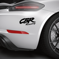 CBR Racing Aufkleber - Beispielansicht