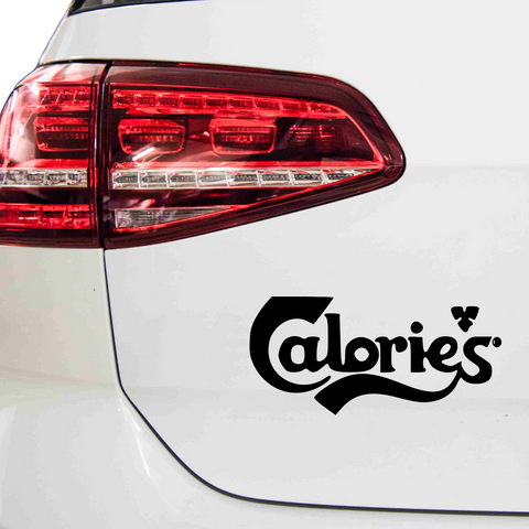 Calories Carlsberg Fakelogo Aufkleber - Beispielansicht