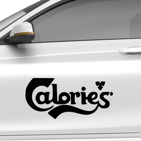 Calories Carlsberg Fakelogo Aufkleber - Beispielansicht