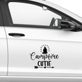 Campfire cutie Aufkleber - Beispielansicht