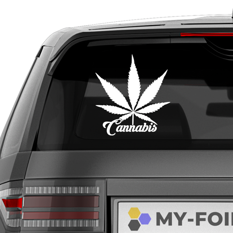 Cannabis Blatt - Beispielansicht