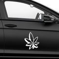 Cannabisblatt2 Aufkleber - Beispielansicht
