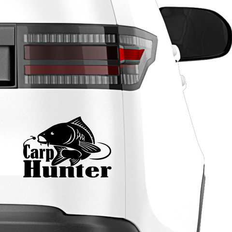Carp hunter Aufkleber - Beispielansicht