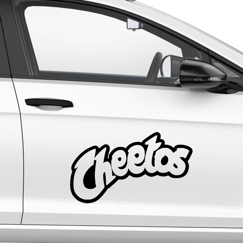 Cheetos Logo Aufkleber - Beispielansicht
