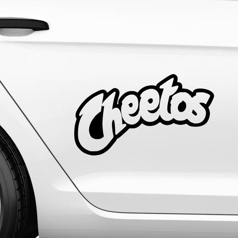 Cheetos Logo Aufkleber - Beispielansicht