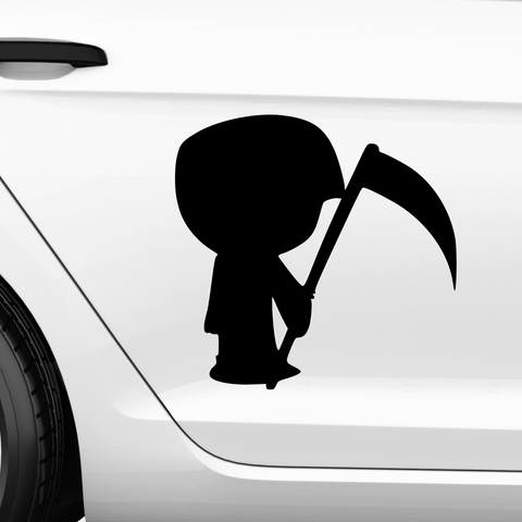 Chibi Sensenmann Aufkleber - Beispielansicht