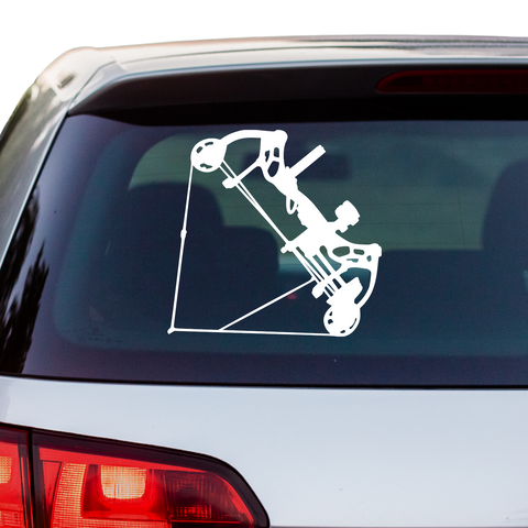 Compoundbogen Aufkleber - Beispielansicht