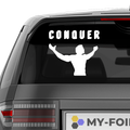 Conquer Aufkleber - Beispielansicht