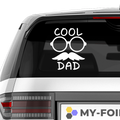 Cool Dad Aufkleber Nr 1 - Beispielansicht