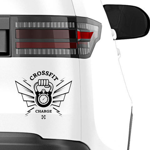Crossfit Aufkleber - Beispielansicht