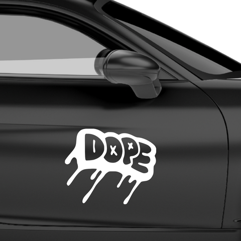 DOPE Artwork JDM Aufkleber - Beispielansicht