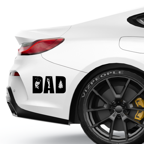 Dad Aufkleber - Beispielansicht