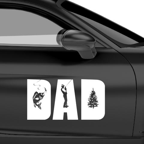 Dad Aufkleber - Beispielansicht