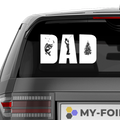 Dad Aufkleber - Beispielansicht