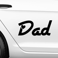 Dad Aufkleber - Beispielansicht