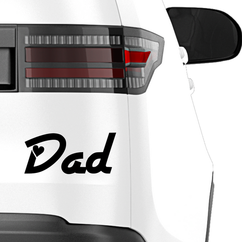 Dad Aufkleber - Beispielansicht