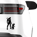 Dad and Sidekick Aufkleber - Beispielansicht
