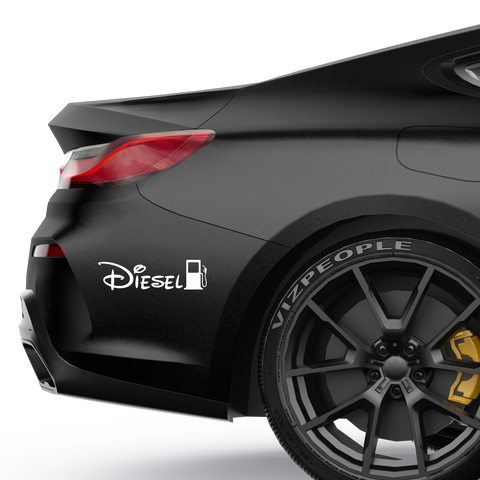 Disney Diesel Aufkleber - Beispielansicht