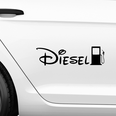 Disney Diesel Aufkleber - Beispielansicht
