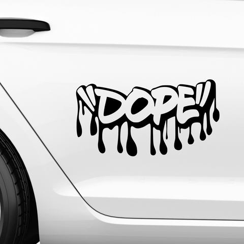 Dope Artwork Graffiti Aufkleber - Beispielansicht