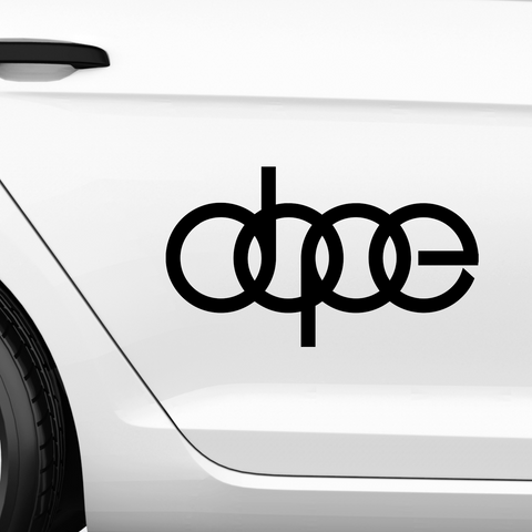 Dope Aufkleber - Beispielansicht