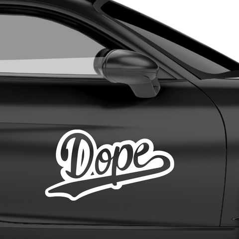 Dope Schrift Nr.1 Aufkleber - Beispielansicht