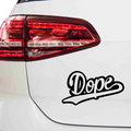 Dope Schrift Nr.1 Aufkleber - Beispielansicht