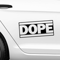 Dope Schrift Nr.3 Aufkleber - Beispielansicht