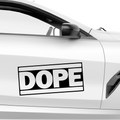 Dope Schrift Nr.3 Aufkleber - Beispielansicht