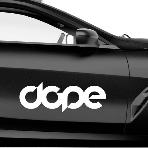 Dope Schrift Nr.4 Aufkleber - Beispielansicht